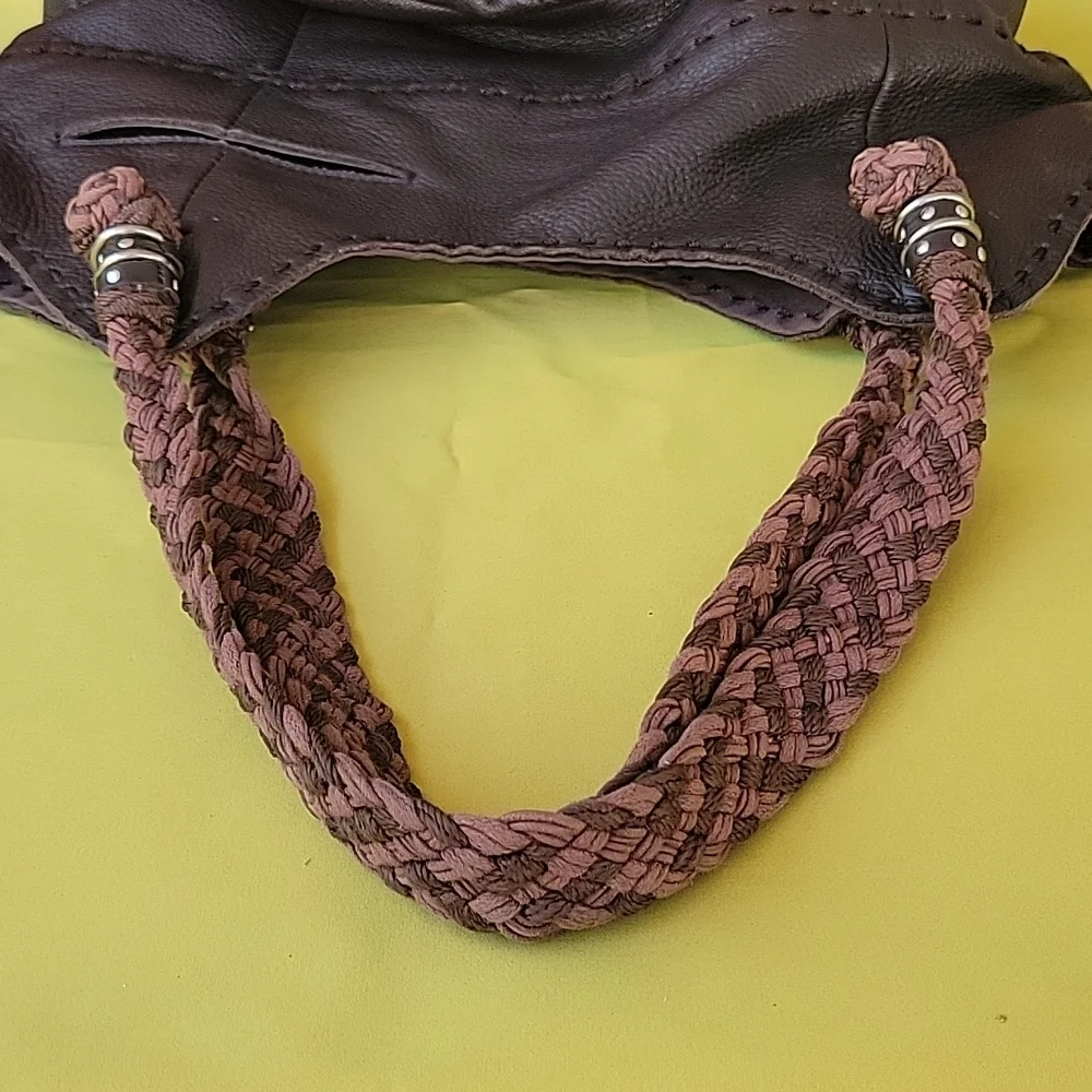 The Sak Indio Leather Tote - A Bohemian-Inspired Leather Shoulder Bag